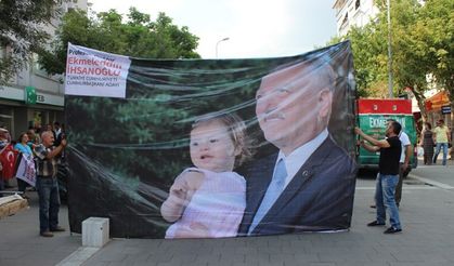 UŞAK'TA İHSANOĞLU'NA DESTEK