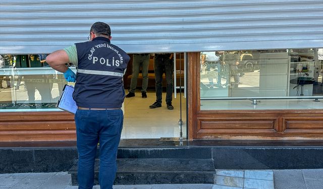 Uşak'taki sarrafta silahlı saldırıyı gerçekleştiren 1 kişi tutuklandı