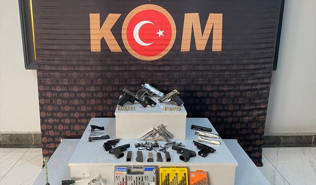 Uşak'ta kaçak silahtan 1 kişi tutuklandı