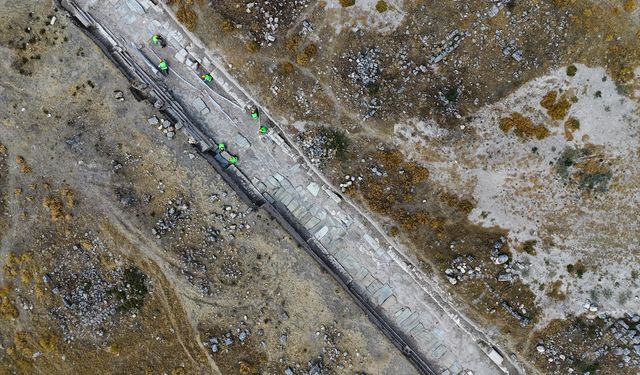 Uşak Ulubey Blaundos'ta modern su sistemi bulundu