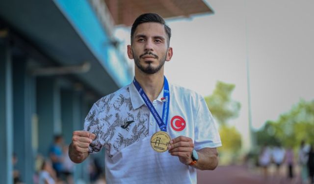 Uşak'ta atletizme başlayan genç, Olimpiyat Şampiyonluğunu hedefliyor