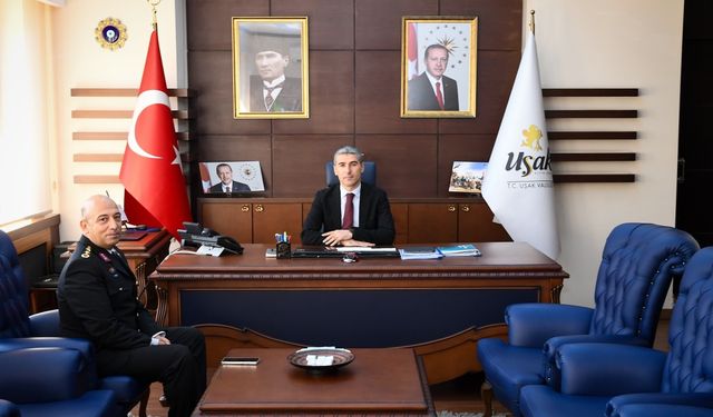 Uşak'ın yeni İl Jandarma Alay Komutanı göreve başladı