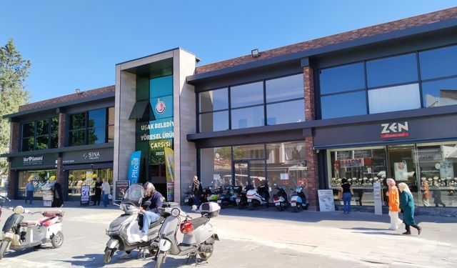 Uşak'ta işlek caddede bulunan bu dükkana 1 buçuk yıldır kiracı bulunamadı