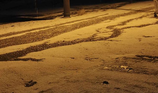 Uşak'ın komşusu Selendi doluya teslim oldu