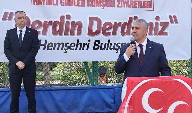 İzmir'de MHP'nin "Hayırlı Günler Komşum" ve "Derdin Derdimizdir" ziyaretleri