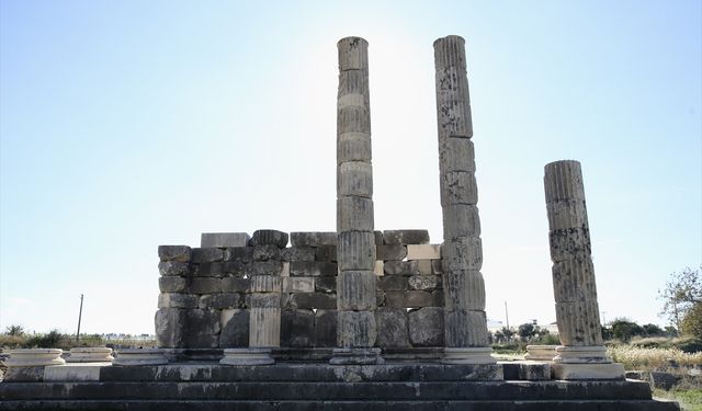 Seydikemer'deki Letoon Kutsal Alanı'nda yeni bulgulara ulaşılıyor