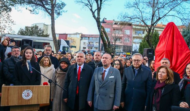 Uşak'ta büstten daha önemli su sorunu vardı!