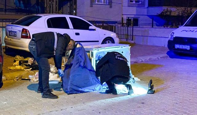 Uşak'ın Cumhuriyet Mahallesi'ndeki çöp bidonunda yeni doğmuş bebek cansız halde bulundu!