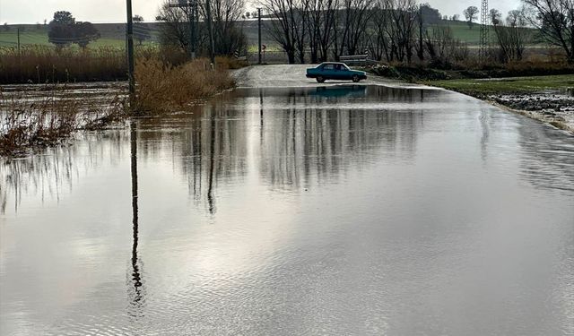 Sular altında kalan Uşak Çanlı, bölgenin Alibeyköyü oldu