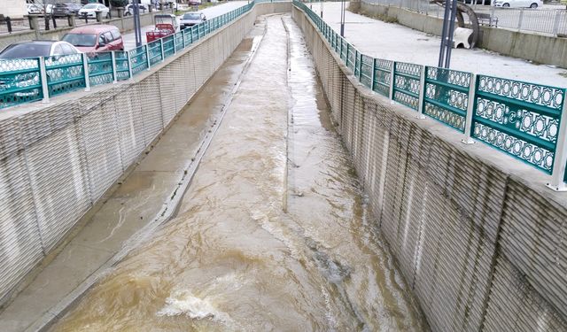 Uşak, İzmir ve Denizli'de etkili olan yağmur Muğla'da sele yol açtı!