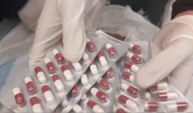 Uşak ve Afyon'un olduğu 25 ilde milyonlarca hap ele geçirildi