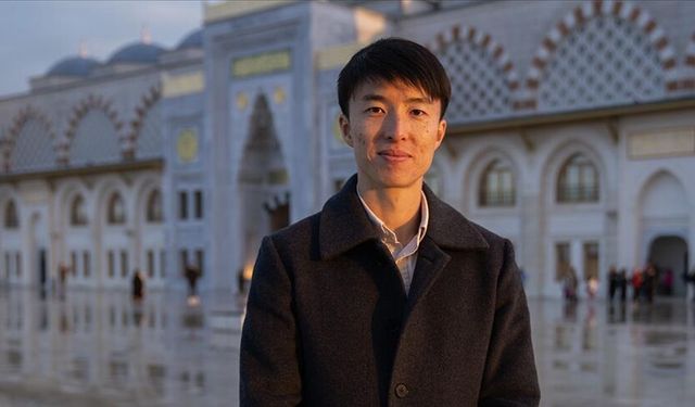 Müslüman olan Japon Keanehara'nın eşi de Uşak'ta İslamiyet'i seçti