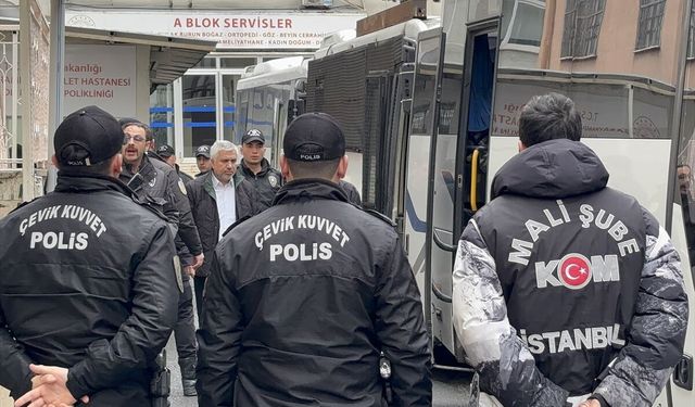 Uşak'ta alınan 29 kişiden 19'u tutuklanmak üzere mahkemeye sevk edildi