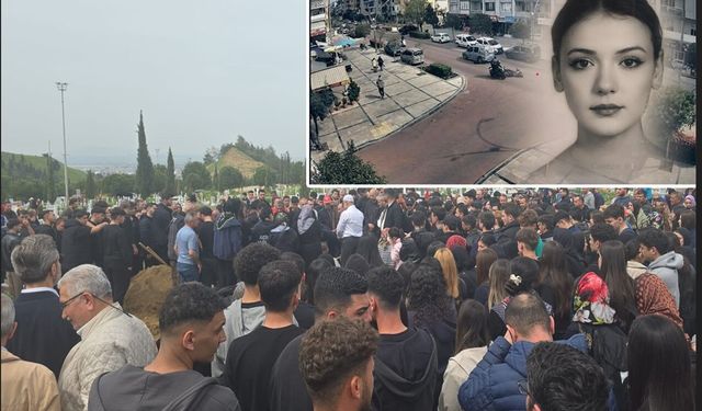 Uşak'ı da derinden üzen kazanın ardından, 17 yaşındaki Sude Gelen gözyaşlarıyla son yolculuğuna uğurlandı
