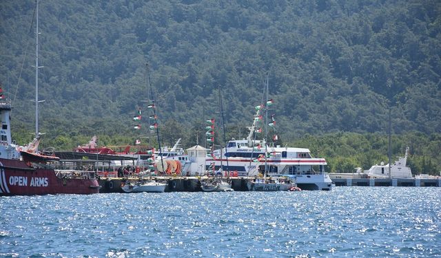 Sumud Filosu, Marmaris'e geldi