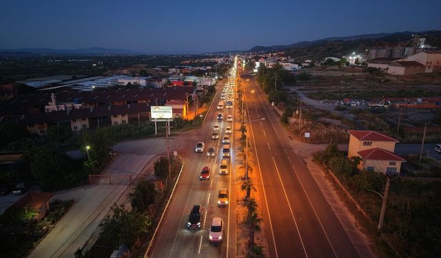İzmir, Uşak ve Ankara arasında yoğun trafik!