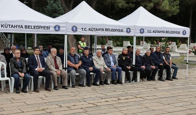 Kütahya'da şehit ve gaziler saygı ve rahmetle anıldı