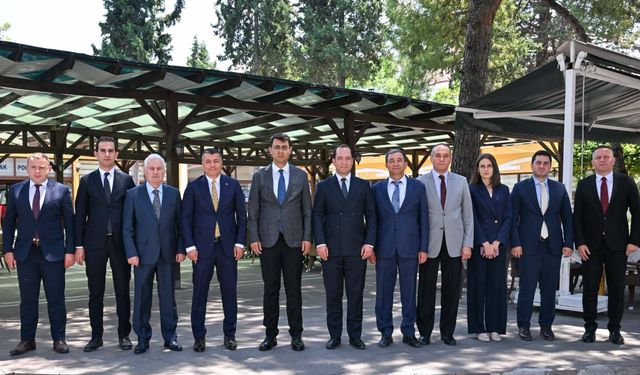 Atamaları çıkan Uşak'ın Banaz ve Ulubey Kaymakamlarına veda edildi