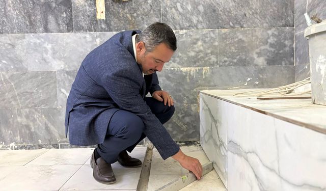 Banaz'ın komşusu Sandıklı'daki Hüdai Kaplıcaları yenileniyor