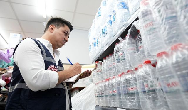 Uşak, Eskişehir ve İzmir başta olmak üzere bir çok ilde su ve soda fiyatları denetlendi