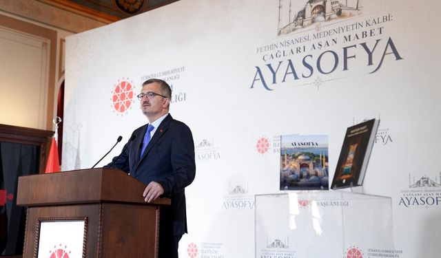 Ayasofya, hikmeti merkeze alan eşsiz bir medeniyet emanetidir