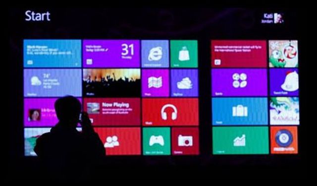 Microsoft, Windows 8 işletim sistemini tanıttı