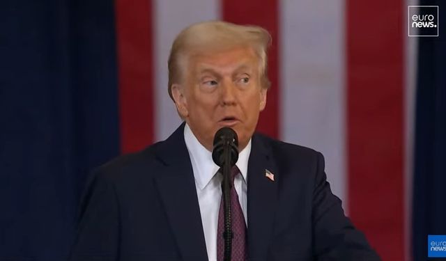 Trump göreve başladı! Dünyaya ilave vergi ve Çin'e Panama kanalı mesajı verdi