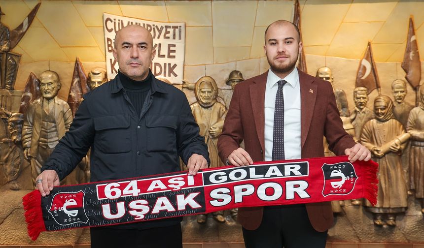 Uşak'ta geç de olsa gelen teşekkür