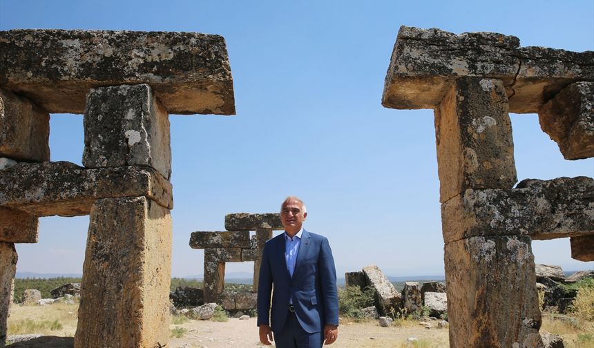 Uşak'ta reklamların çekildiği şehre, yabancı turist çekmek için çalışacaklar