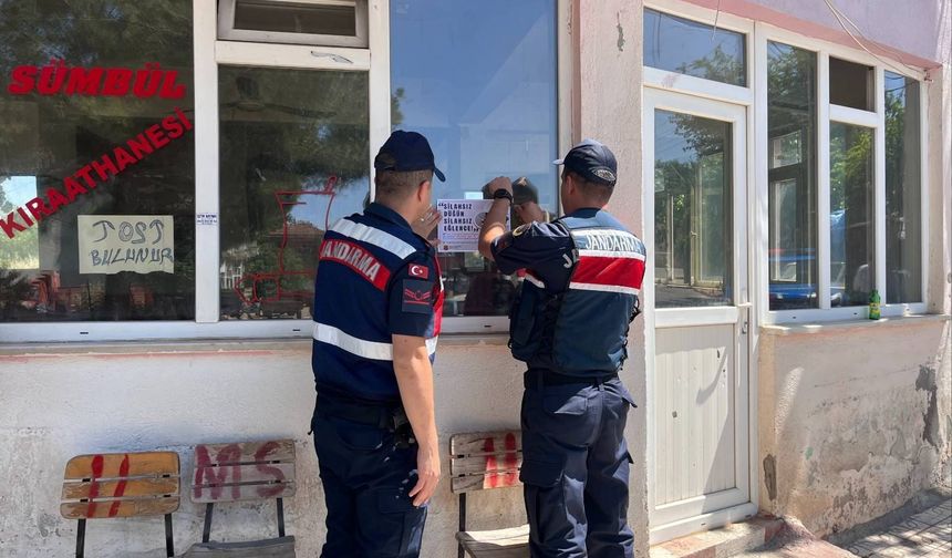 Uşak'ta kendini silah sıkarak ispat etmeye çalışan düğün magandalarına karşı çalışma!