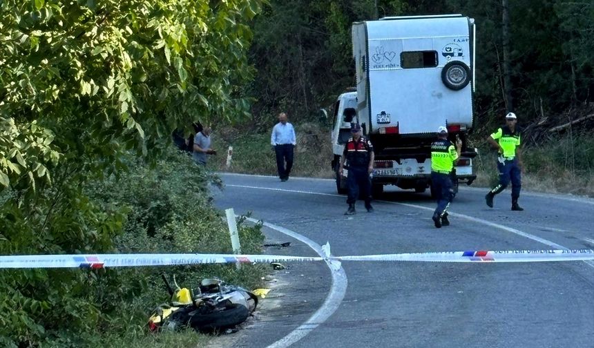 Simav Kaymakamı koruması Uşaklı polis Murat Ter, motosiklet kazasında hayatını kaybetti