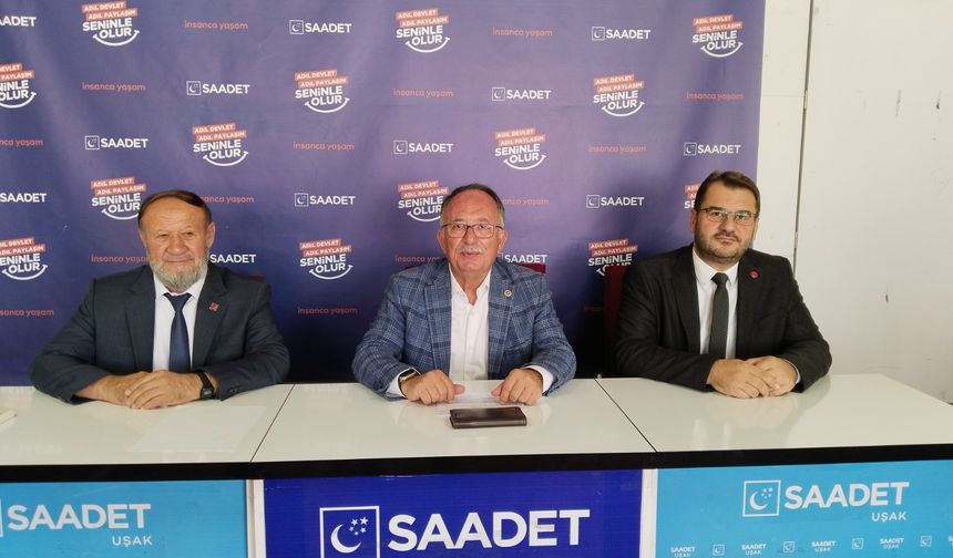 Şerafettin Kılıç, Uşak'ta Ankara operasyonu ve Özgür Özel sorusuna yanıt verdi
