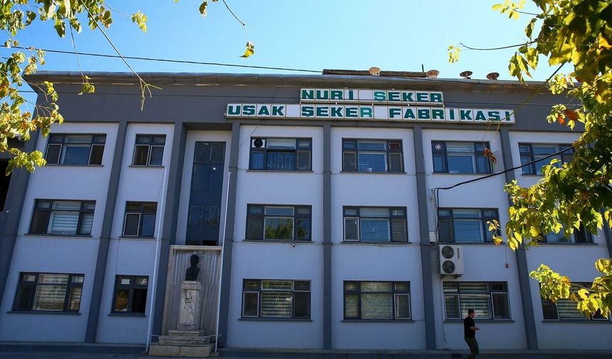 Uşak Şeker Fabrikası'nın suyunu Göğem göletinden getirecekler! Fabrika kapanmayacak!