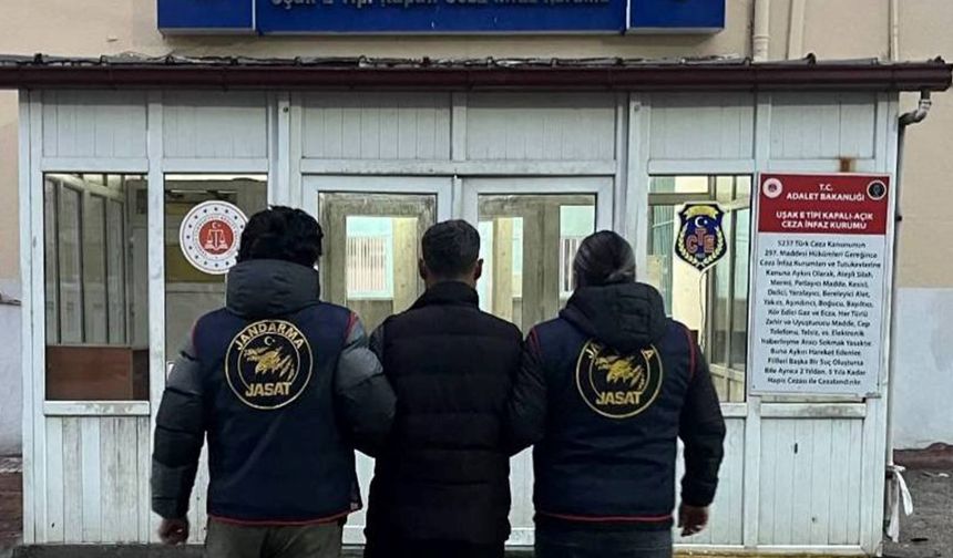 Uşak İl Jandarma Komutanlığı'nın yaptığı çalışma sonucu 31 kişi tutuklandı