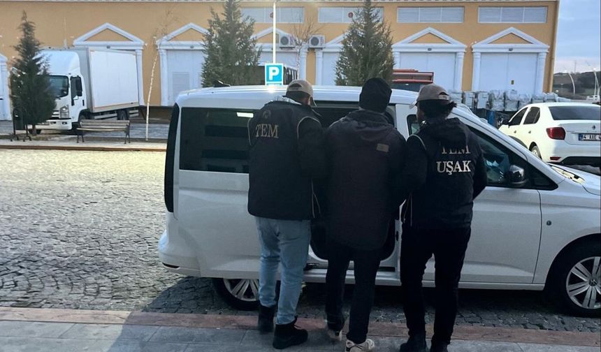 Uşak'ta FETÖ kapsamında 1 kişi tutuklandı