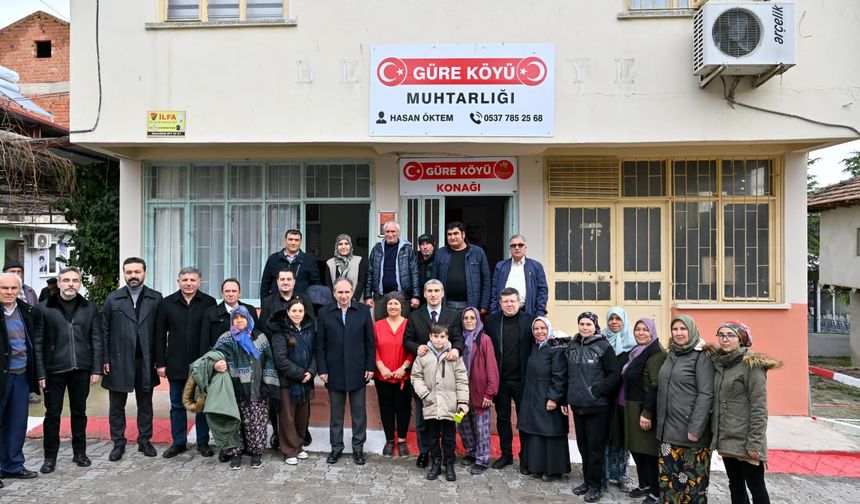 Karun Hazineleri'nin bulunduğu Uşak'ın Güre köyü sakinleri için yatırım!