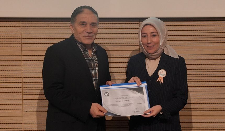 Uşak'ta kadının dinen mehir ve boşanma gibi haklarına vurgu yaptı