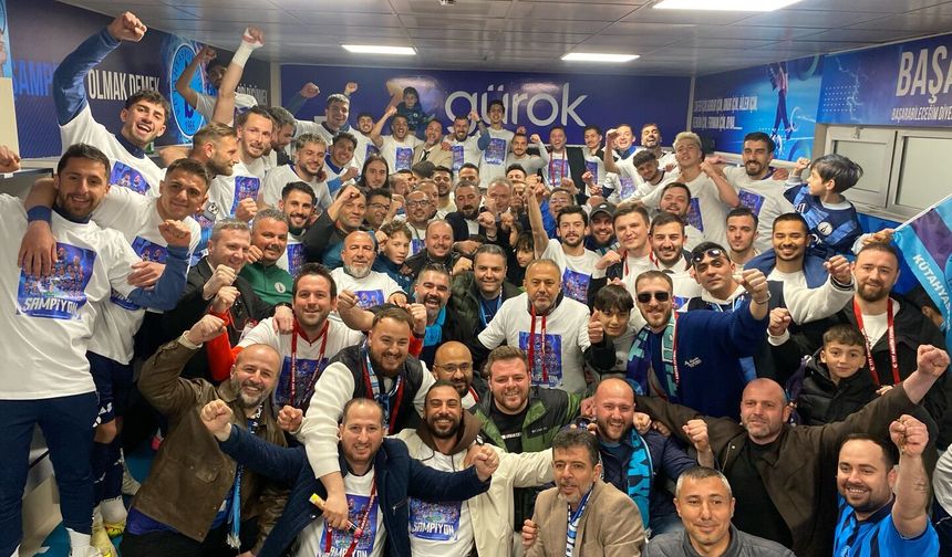 Uşak yenildi, Kütahya bitime 1 hafta kala Eskişehir'e karşı şampiyon oldu