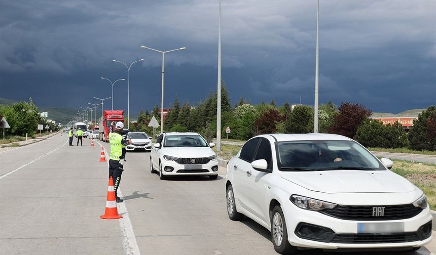Uşak ve Ankara arasındaki Afyon'da yoğun trafik denetimi yapılacak