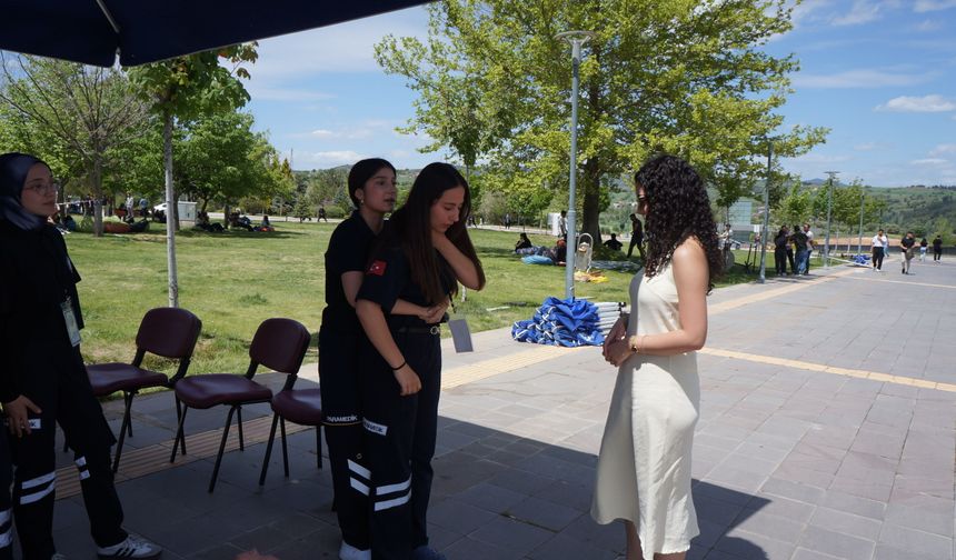 Uşak Üniversitesi 1 Eylül Kampüsünde yaşam etkinliği