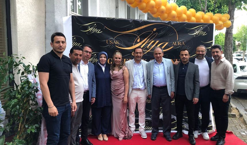 Uşak Kuyucak Yolu'nda faaliyet gösterecek olan güzellik salonu açıldı