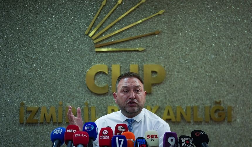 İzmir'deki gerilimin ardından basının karşısına çıktı