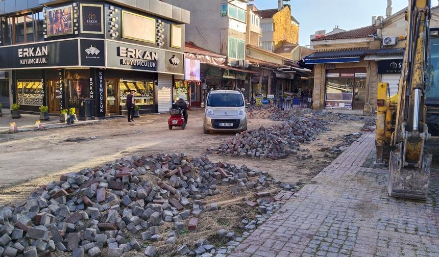 Uşak'ta tartışmalara yol açan çalışma kaldığı yerden devam ediyor