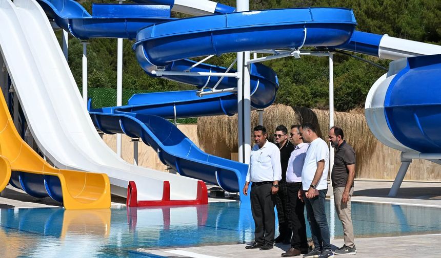 Aquaparkın kurulduğu Demirci Hisar Kaplıcaları, yenilenmiş haliyle yakında açılacak