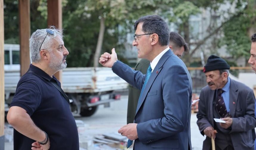 Kütahya'ya Yıldırım Beyazıt tarafından yapılan Ulu Camii'nin çevresi daha güzel olacak