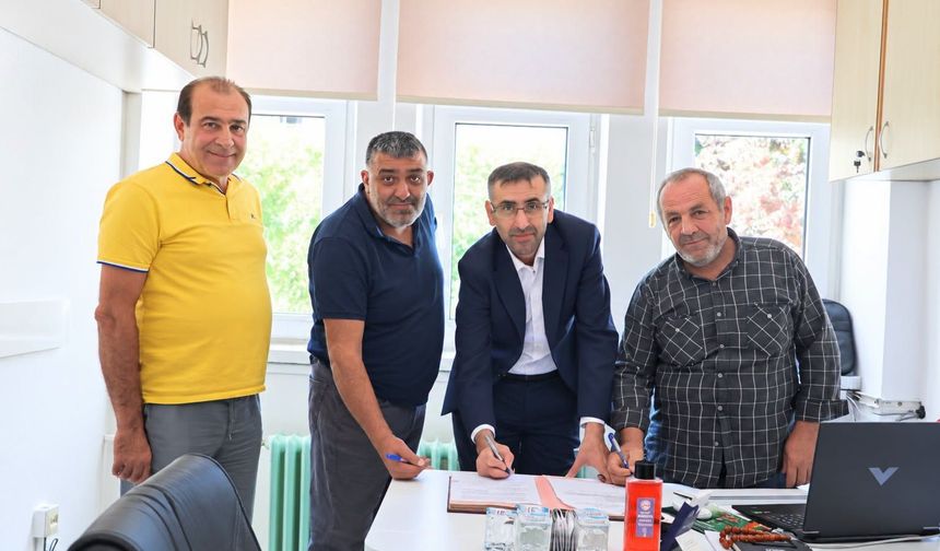 Uşak İl Tarım ve Orman Müdürü Bilir, 5 milyon 260 binlik sulama projesi için imza attı