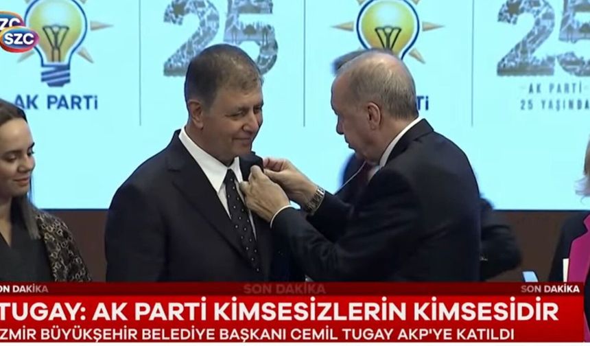 AK Parti rozeti takan Cemil Tugay: En iyi siyasetin hizmet olduğunu kısa sürede anladım