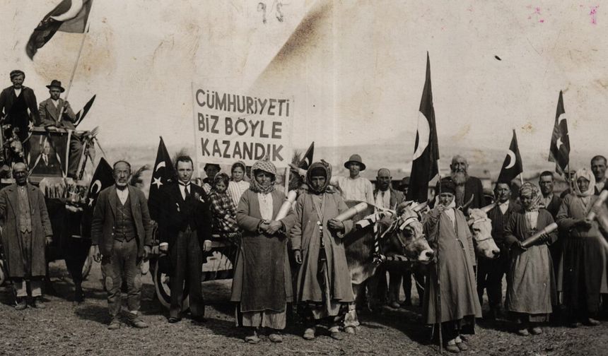 Uşak'ta çekilen sembol fotoğrafın öyküsü