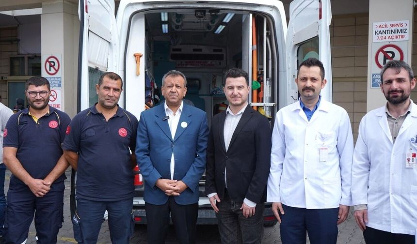 Uşak 112 ekipleri, daha hızlı hizmet verir hale geldi