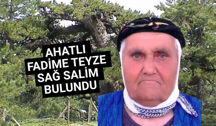 Banaz Ahat'ta kaybolan Fadime Tosun, bulundu!